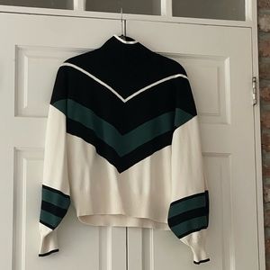 Tanya Taylor Krya Turtleneck Sweater, Size S